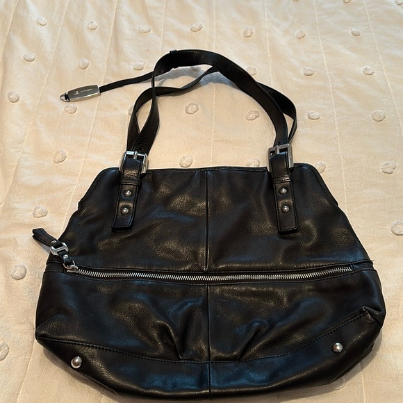 b. makowsky Handbags - B Makowsky Leather Shoulder bag. Used Condition. See flaws in photos